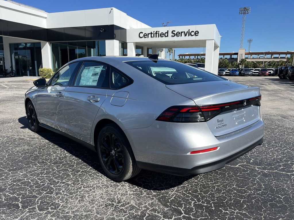 new 2025 Honda Accord car, priced at $31,655