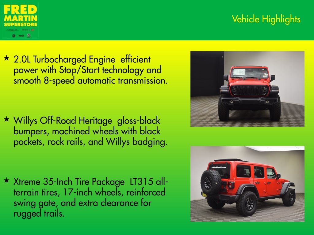 new 2025 Jeep Wrangler car, priced at $52,088