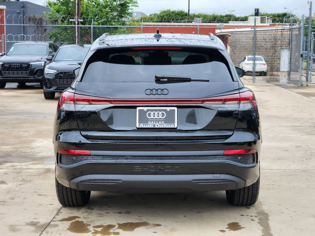 new 2025 Audi Q4 e-tron car, priced at $57,065
