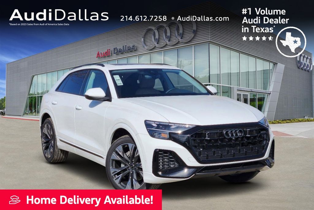 new 2025 Audi Q8 car, priced at $80,870