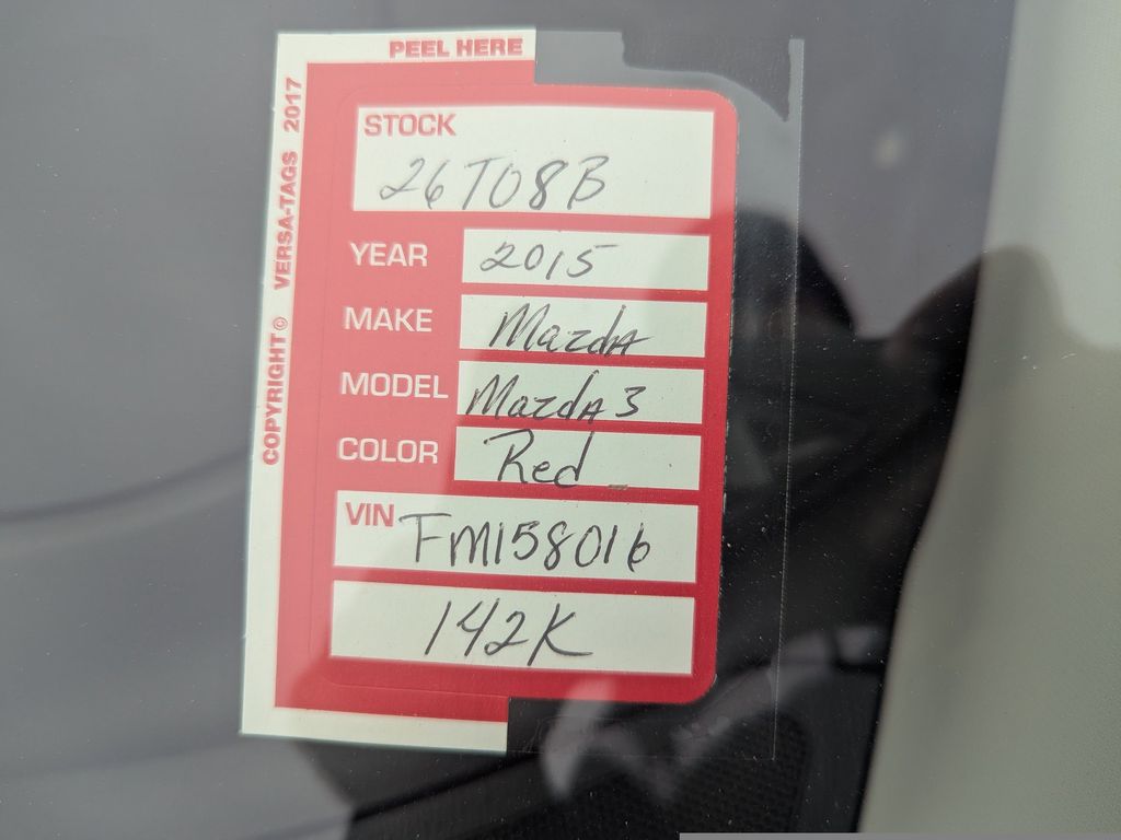 used 2015 Mazda Mazda3 car, priced at $7,991