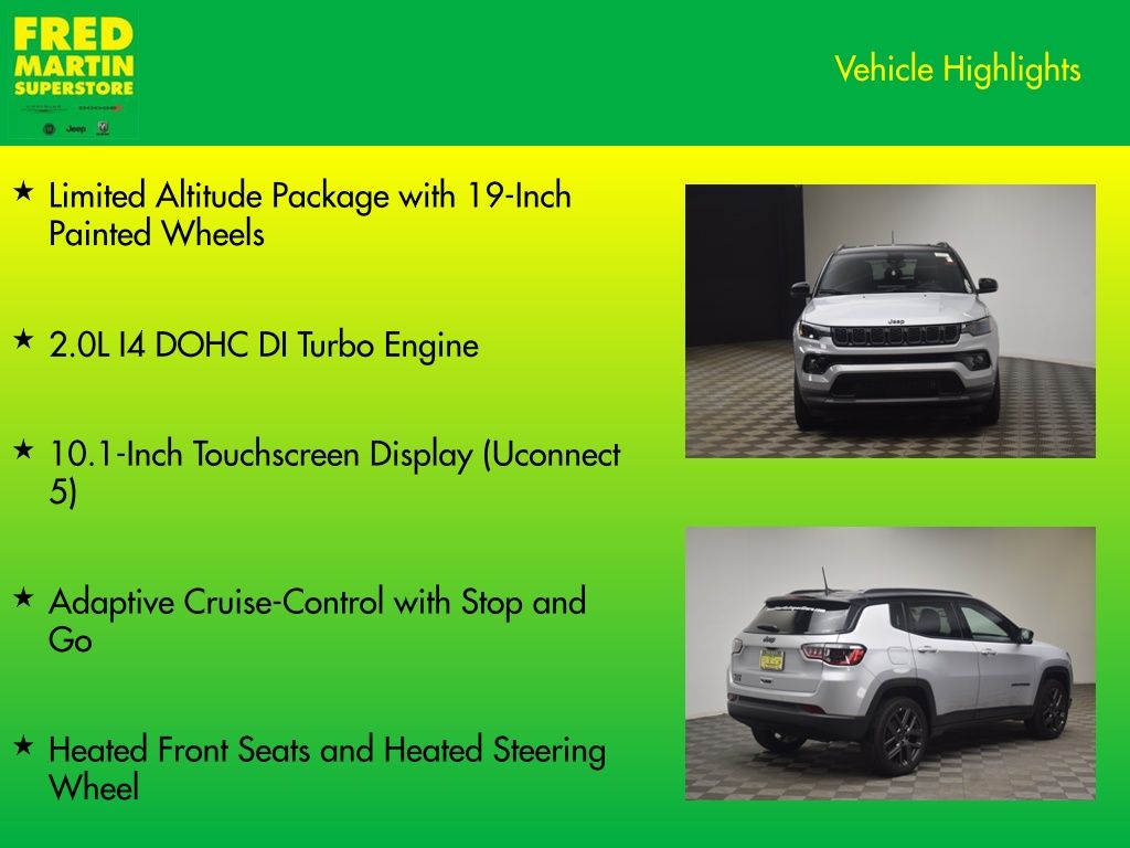 new 2026 Jeep Compass car, priced at $35,367