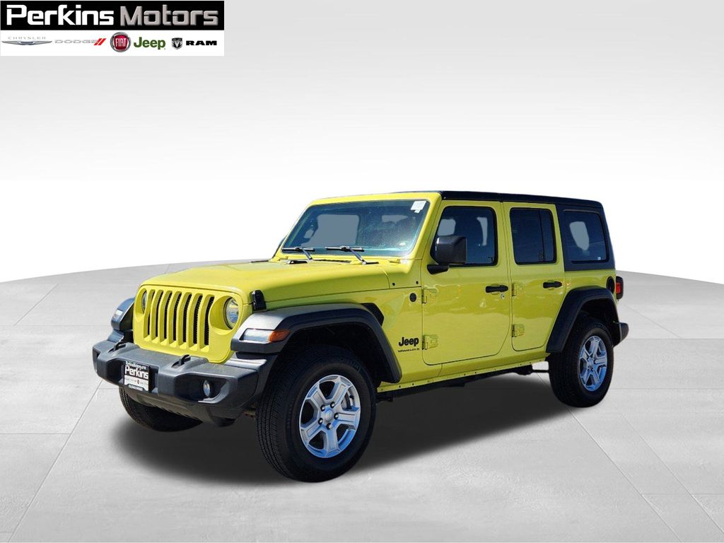 used 2023 Jeep Wrangler car, priced at $31,860