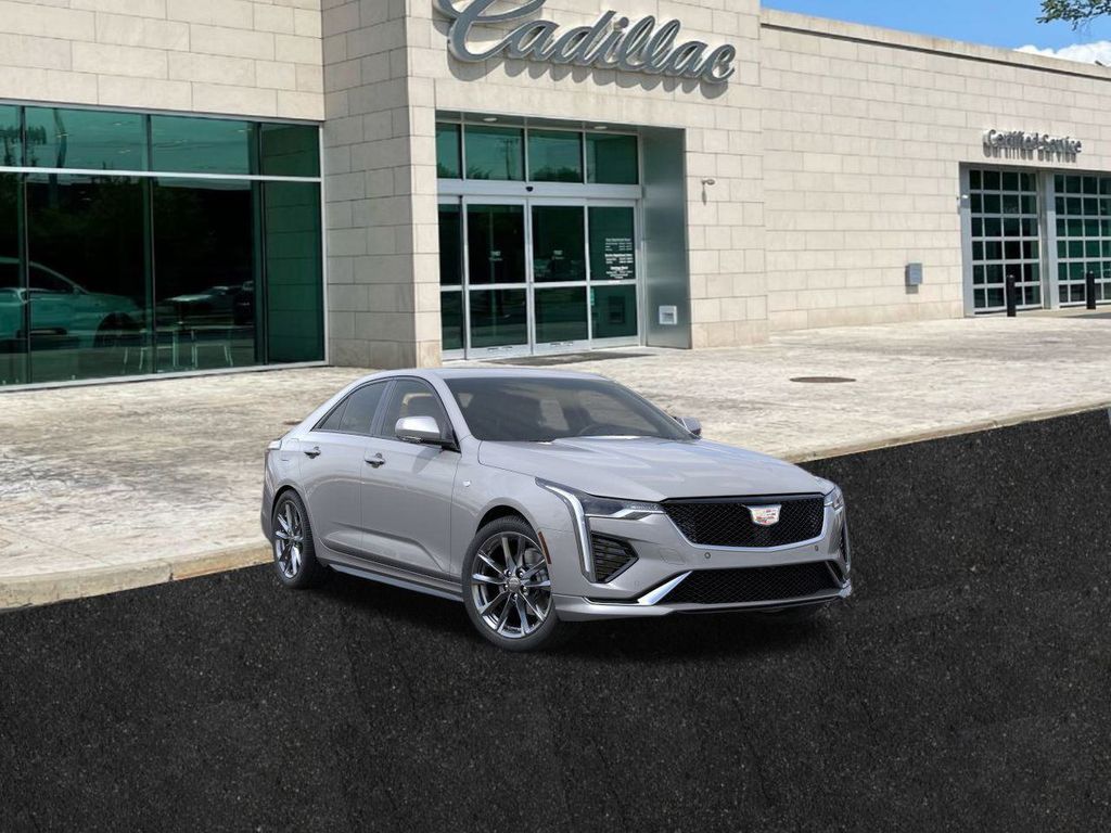 new 2025 Cadillac CT4 car, priced at $49,160