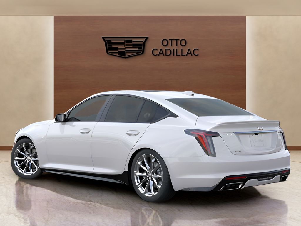 new 2025 Cadillac CT5 car, priced at $55,460