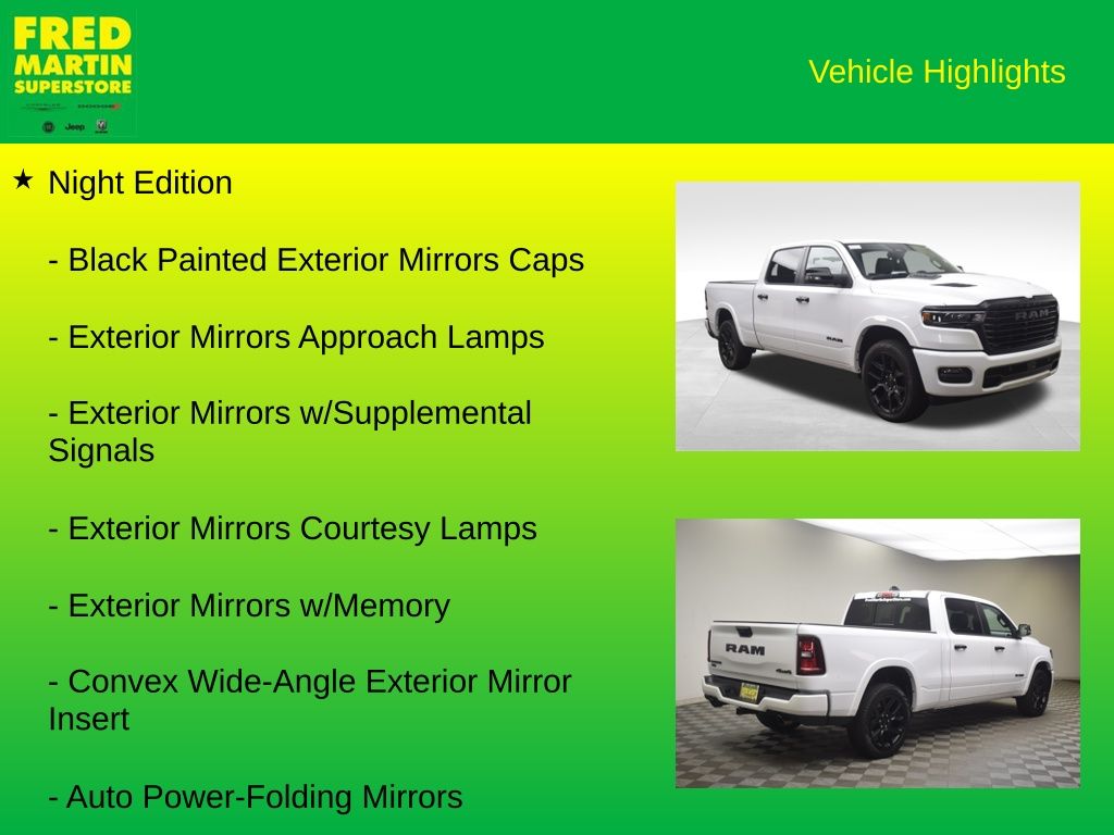 new 2025 Ram 1500 car, priced at $54,218
