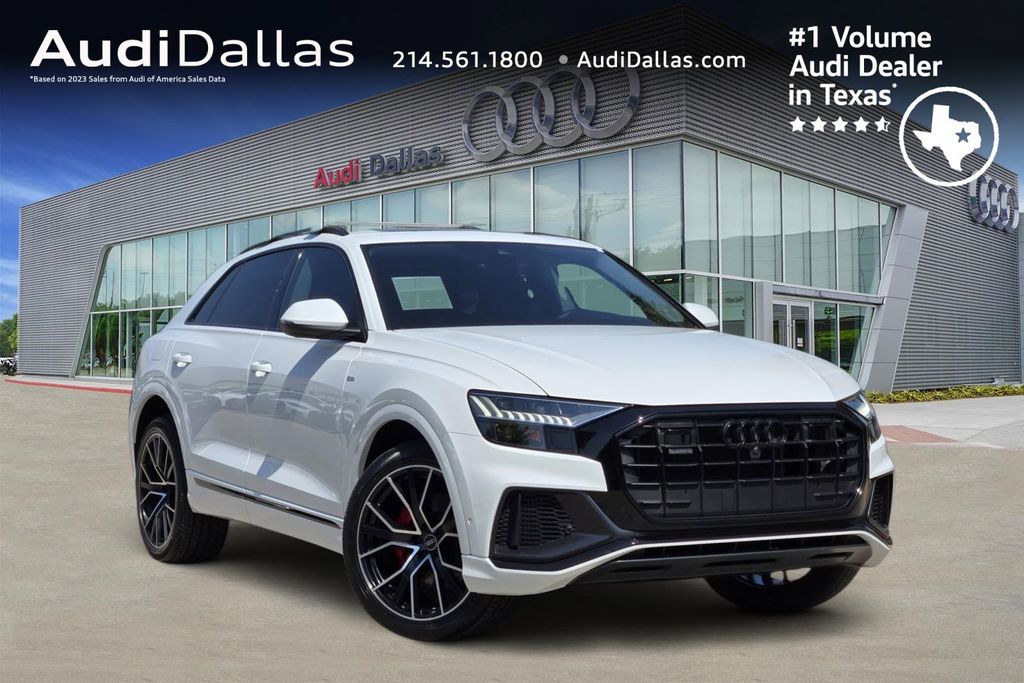 used 2023 Audi Q8 car, priced at $54,792