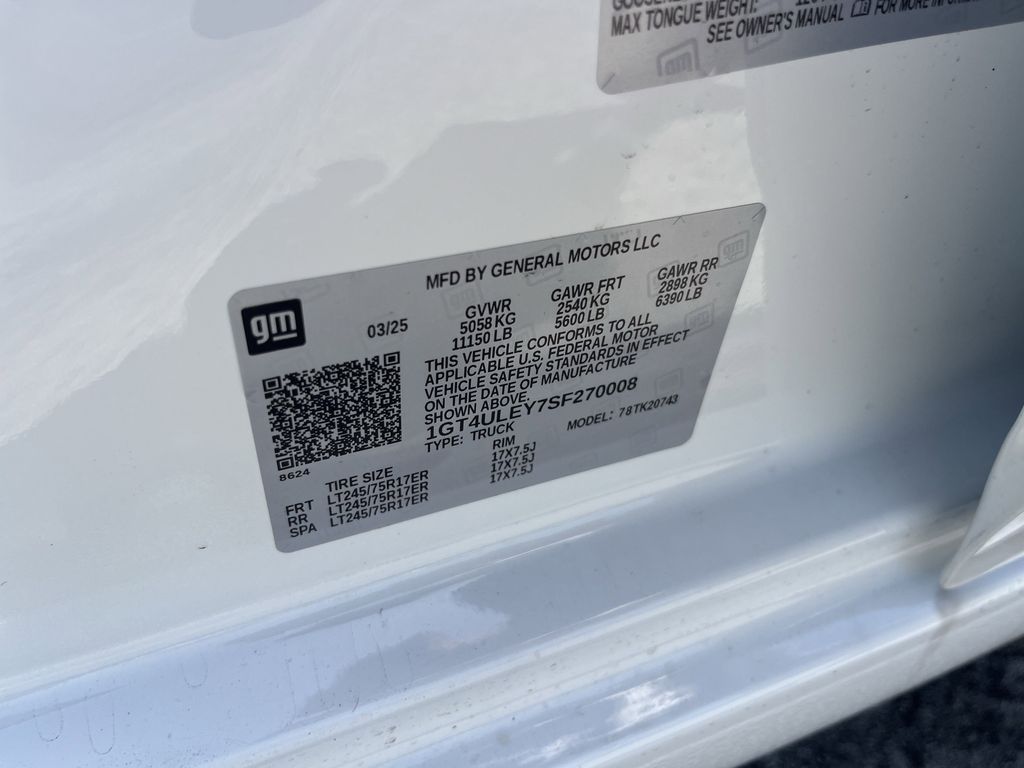 new 2025 GMC Sierra 2500HD car, priced at $67,935