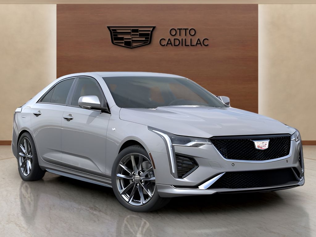 new 2025 Cadillac CT4 car, priced at $49,160