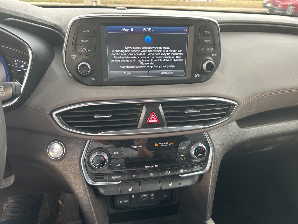 used 2020 Hyundai Santa Fe car, priced at $20,991