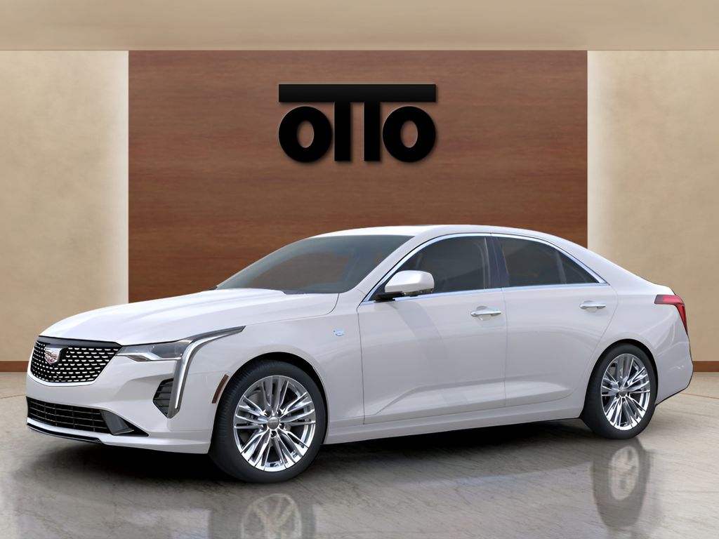 new 2025 Cadillac CT4 car, priced at $47,060