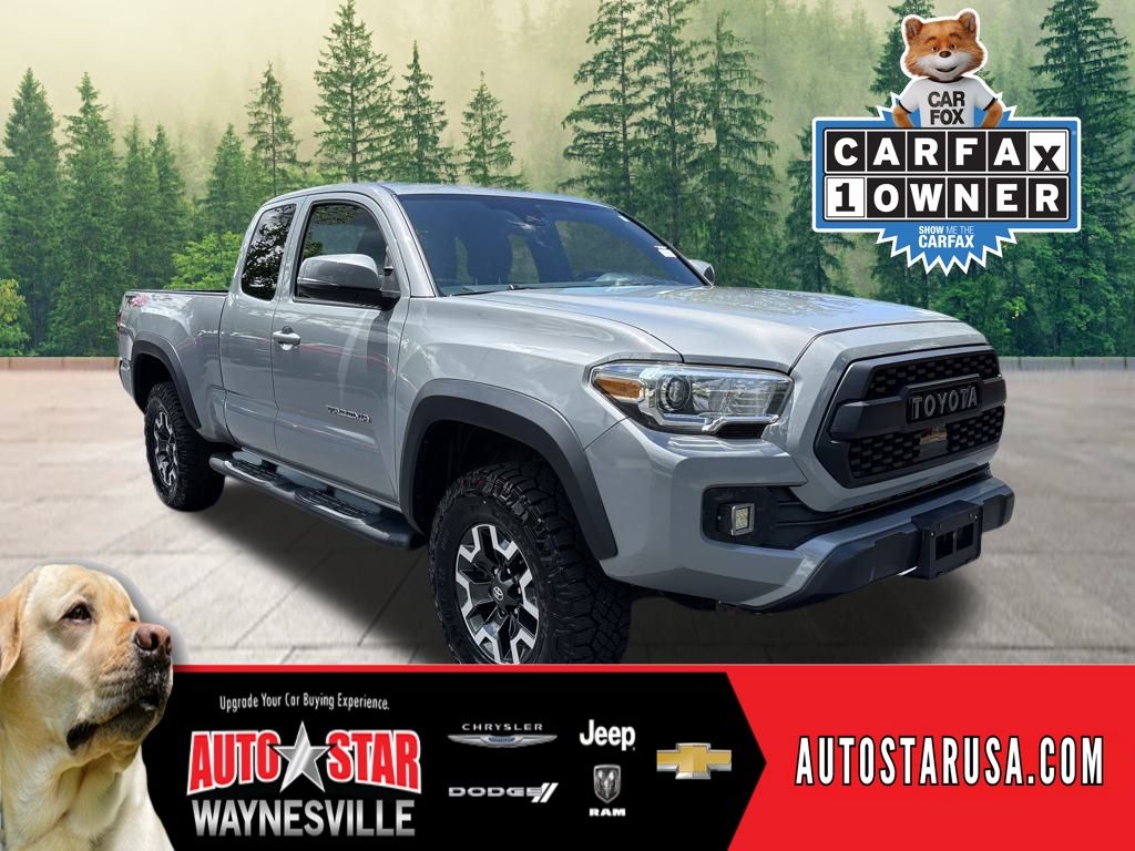 used 2018 Toyota Tacoma car, priced at $27,400