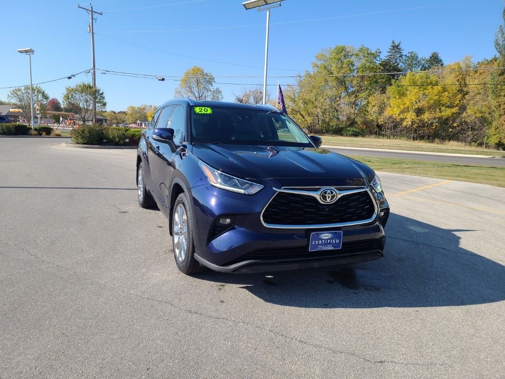 used 2020 Toyota Highlander car, priced at $30,749