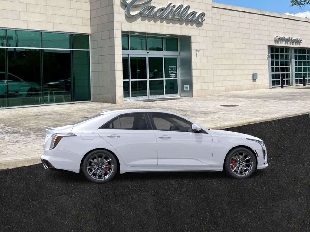 new 2025 Cadillac CT4 car, priced at $48,035