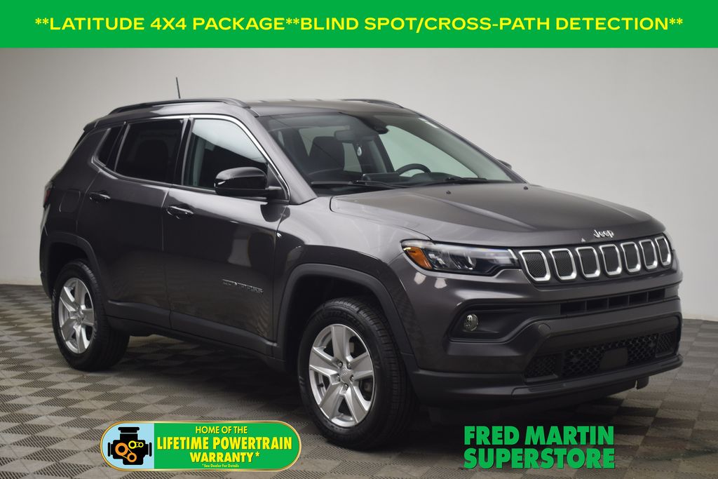 used 2022 Jeep Compass car, priced at $21,000