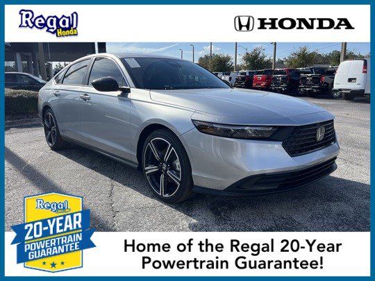 new 2025 Honda Accord Hybrid car, priced at $33,413