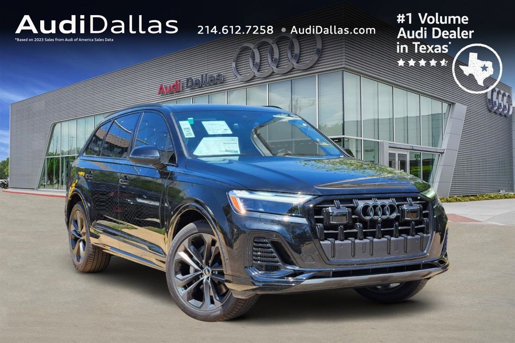 new 2025 Audi Q7 car, priced at $77,750