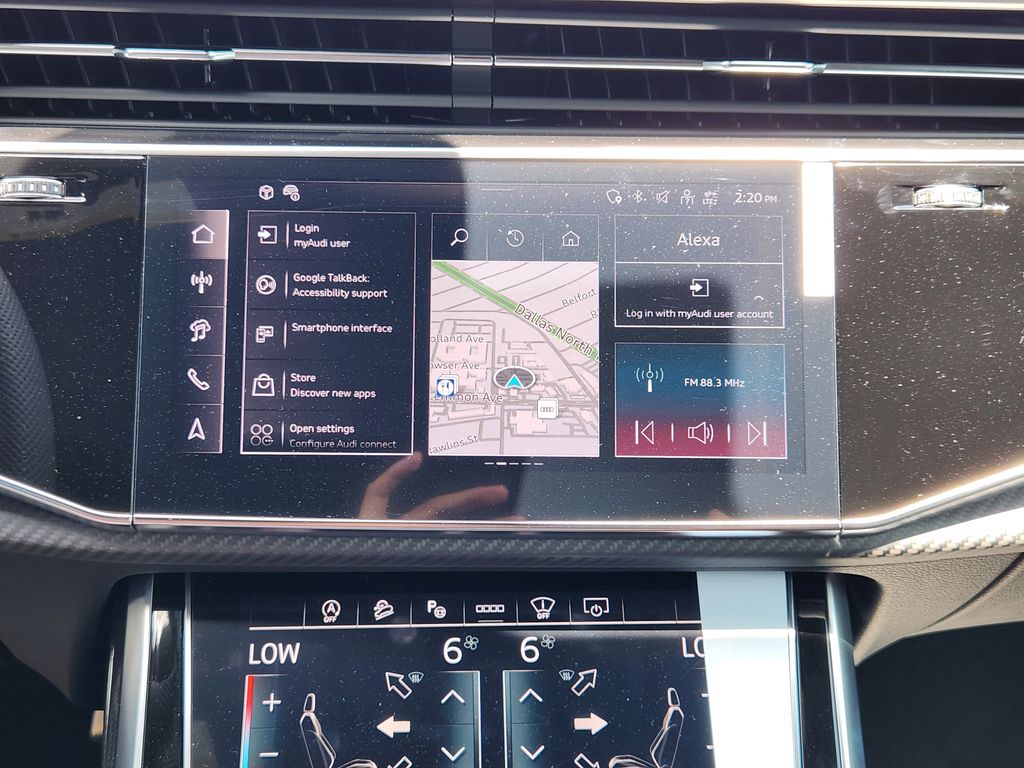 new 2025 Audi SQ8 car, priced at $115,635