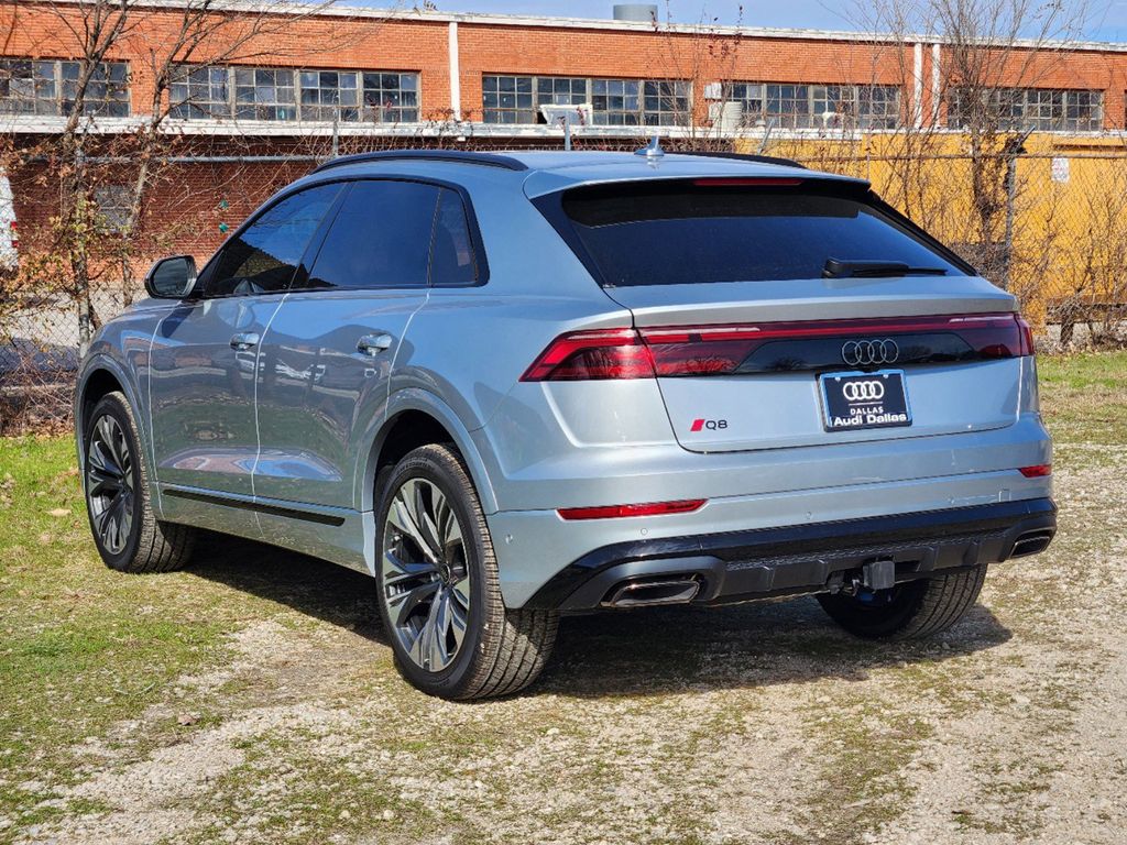 new 2025 Audi Q8 car, priced at $90,715