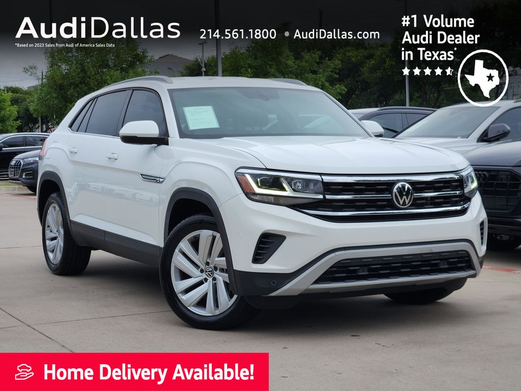 used 2021 Volkswagen Atlas Cross Sport car, priced at $27,121
