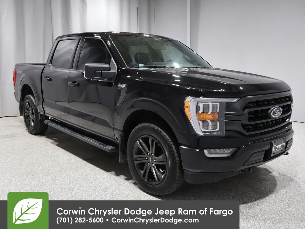 used 2021 Ford F-150 car, priced at $36,500