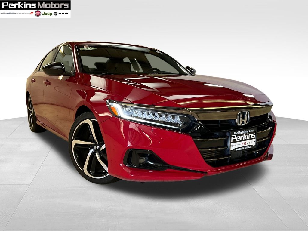 used 2021 Honda Accord car, priced at $24,933