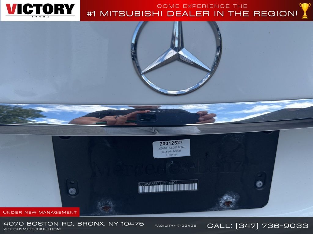 used 2020 Mercedes-Benz C-Class car, priced at $34,345