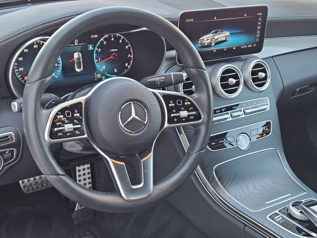 used 2022 Mercedes-Benz C-Class car, priced at $43,495