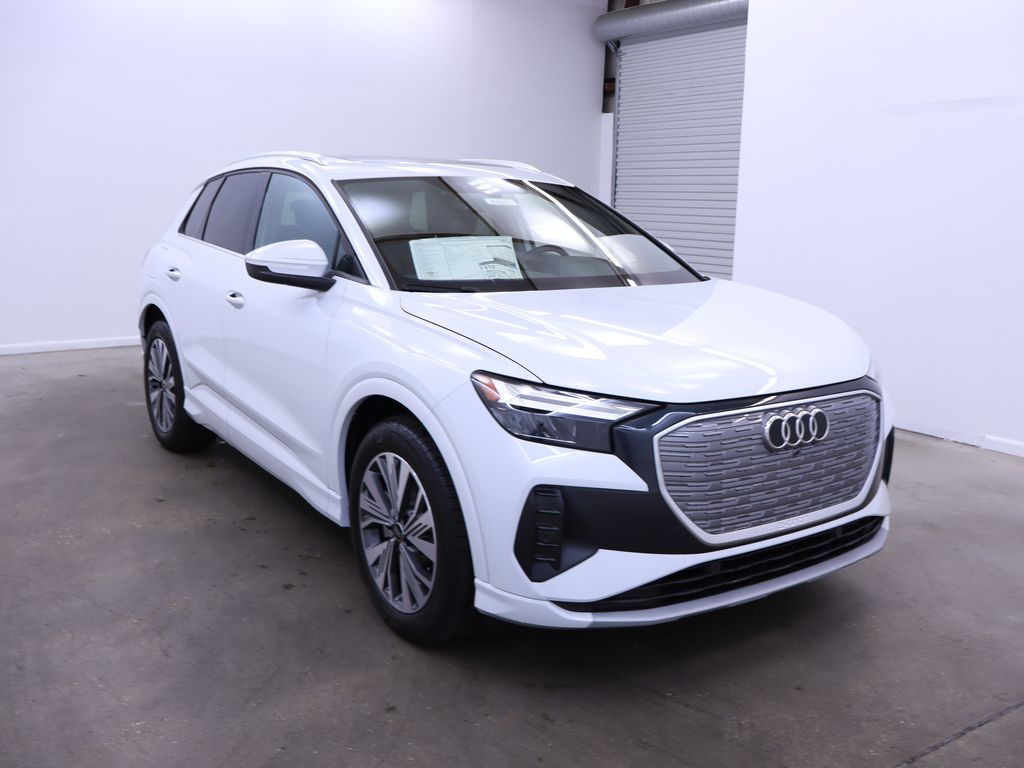 new 2025 Audi Q4 e-tron car, priced at $51,225