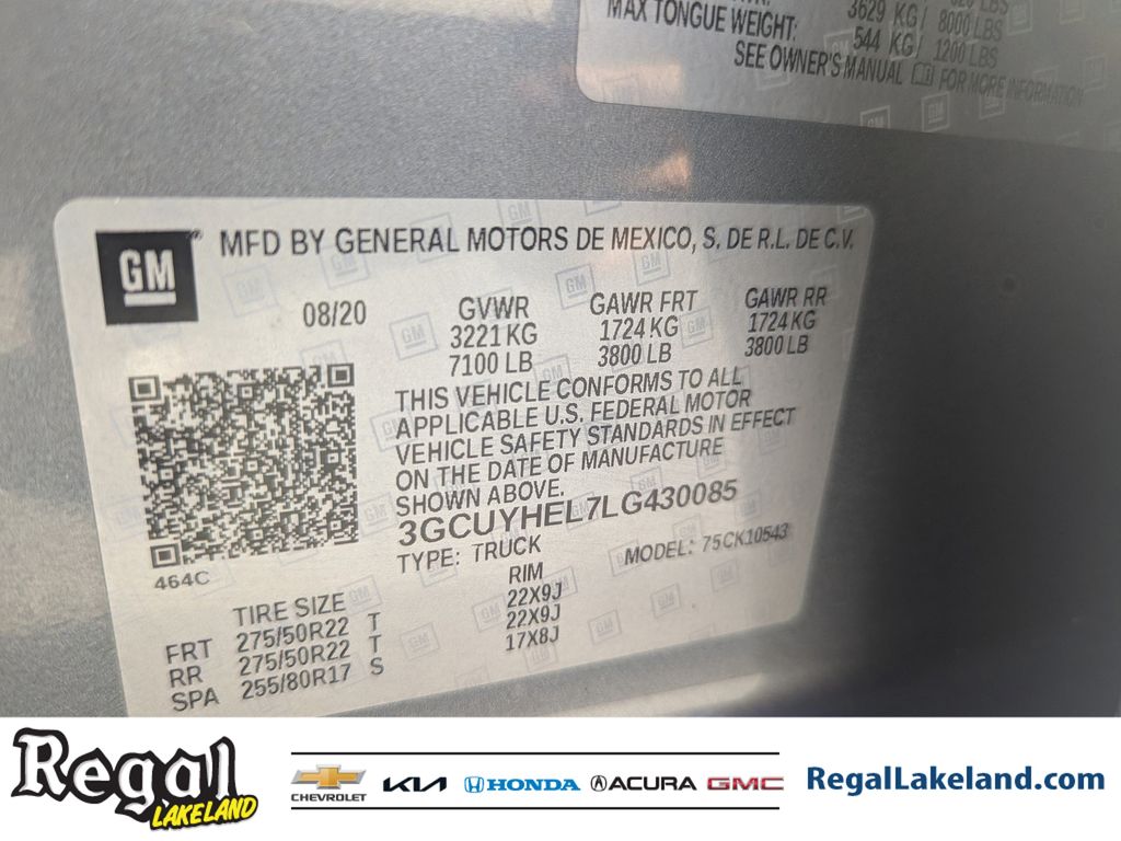 used 2020 Chevrolet Silverado 1500 car, priced at $35,695