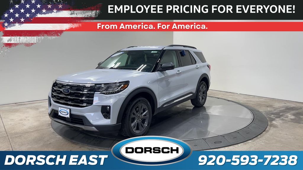 new 2025 Ford Explorer car, priced at $45,826