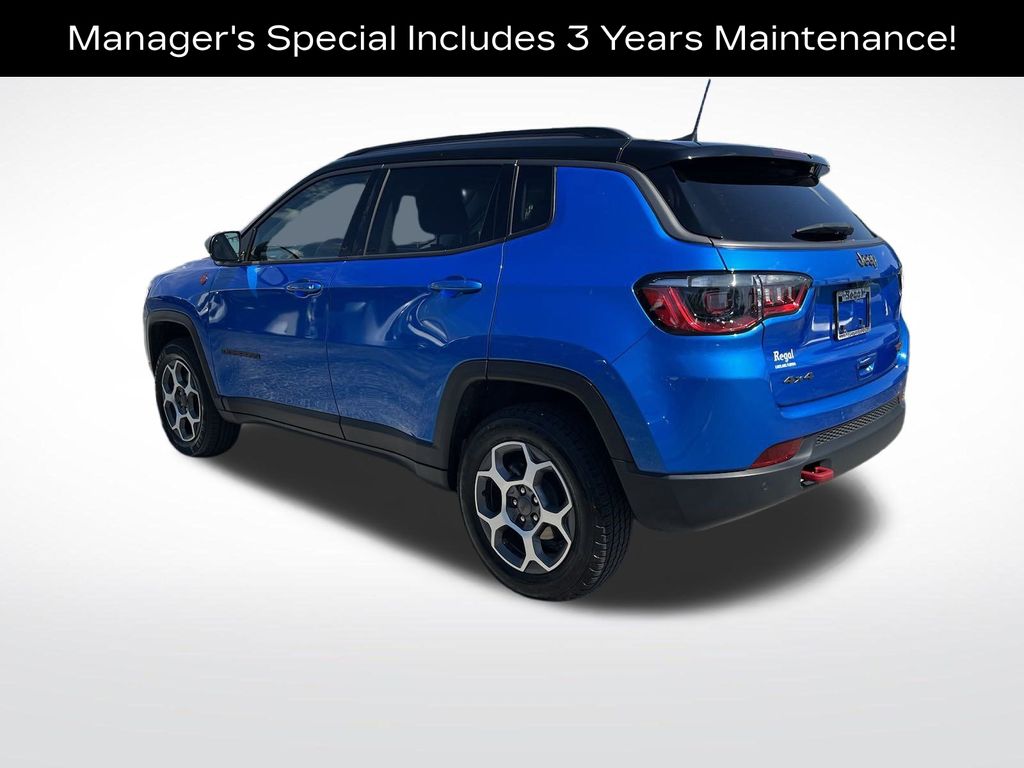 used 2022 Jeep Compass car, priced at $19,999