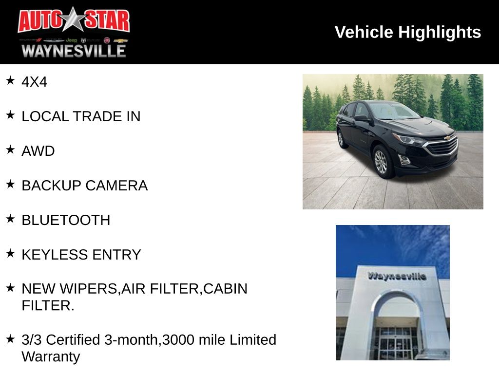 used 2021 Chevrolet Equinox car, priced at $13,300