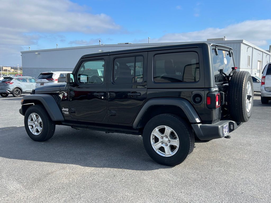 used 2018 Jeep Wrangler car, priced at $22,000