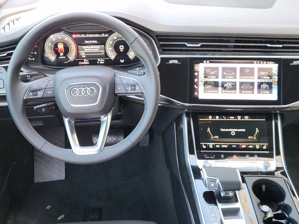 new 2025 Audi Q8 car, priced at $90,715