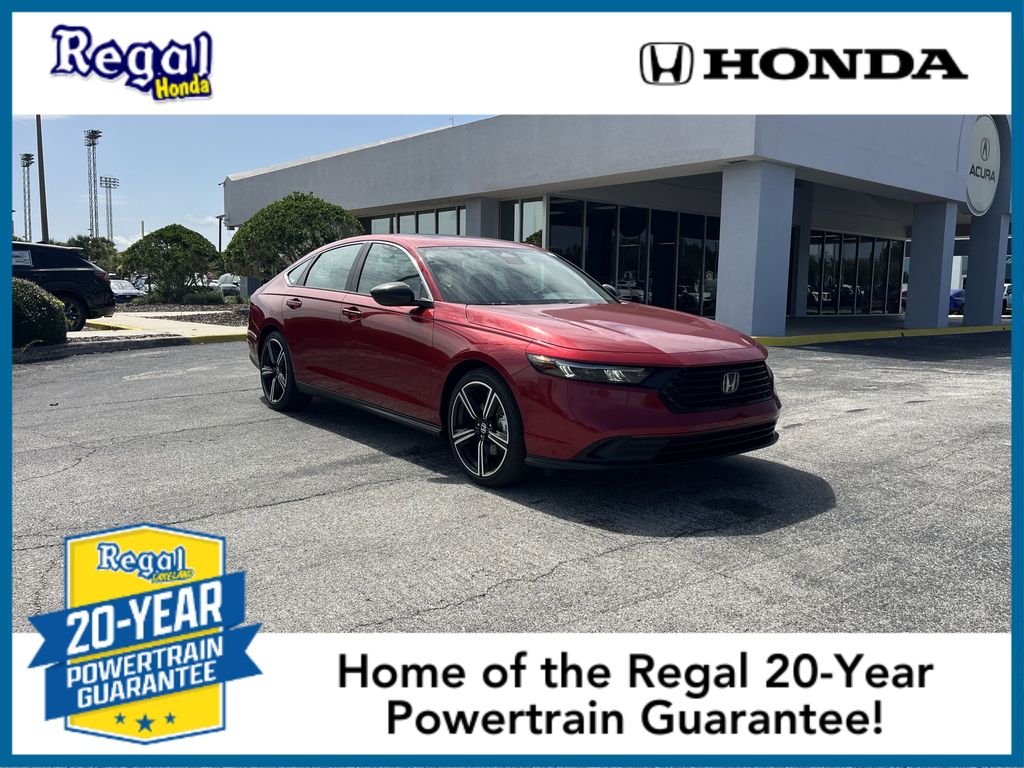 new 2025 Honda Accord Hybrid car, priced at $33,850