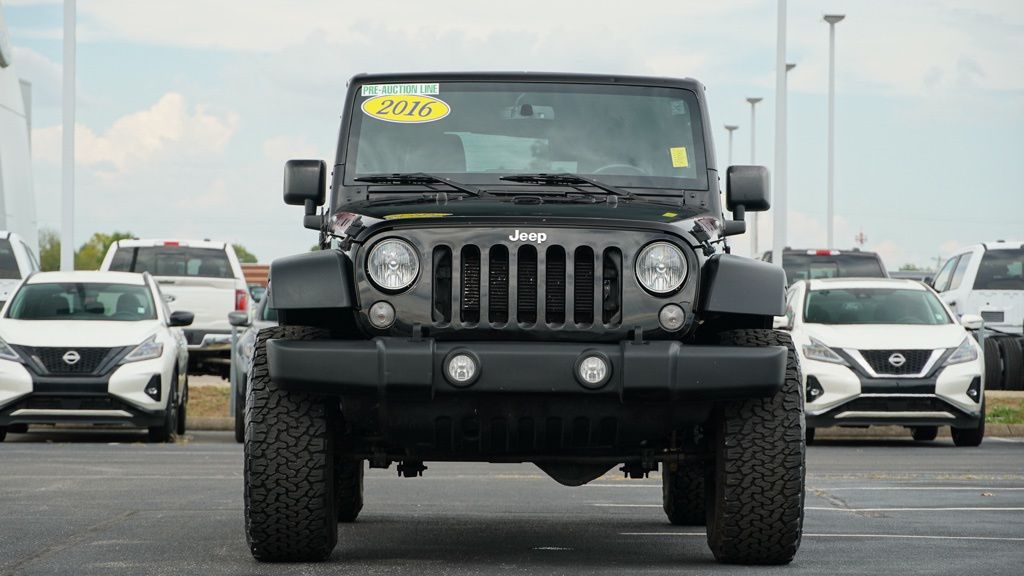 used 2016 Jeep Wrangler car, priced at $24,000