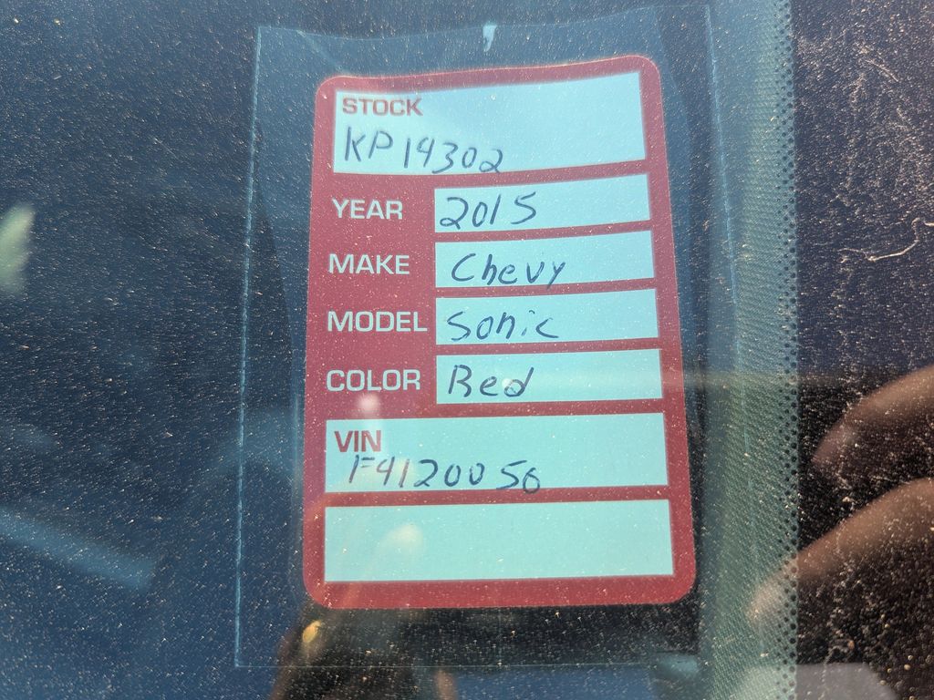 used 2015 Chevrolet Sonic car, priced at $6,592