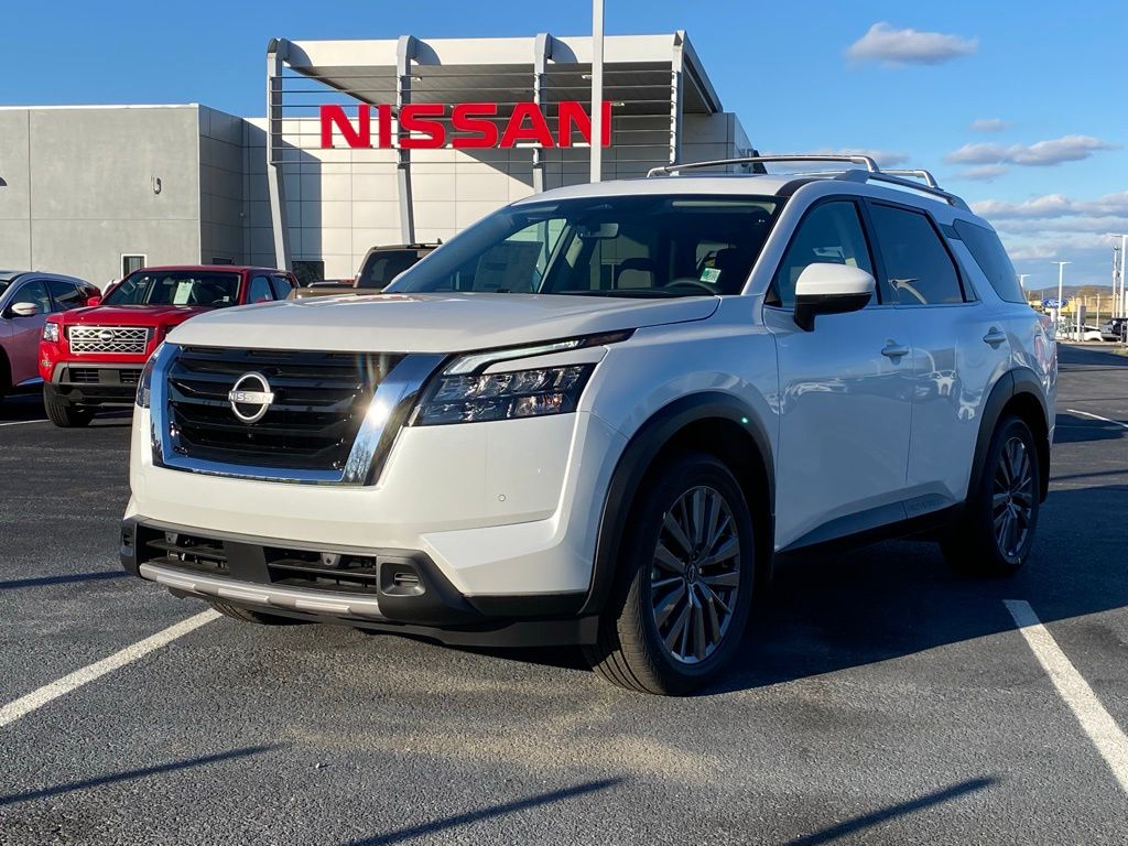 new 2025 Nissan Pathfinder car, priced at $45,948