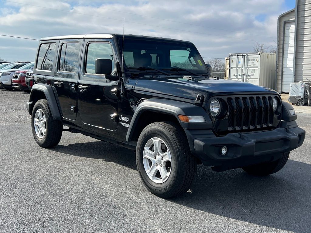 used 2018 Jeep Wrangler car, priced at $22,000