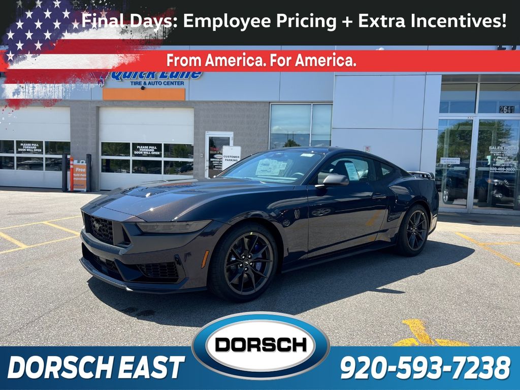 new 2025 Ford Mustang car, priced at $75,755
