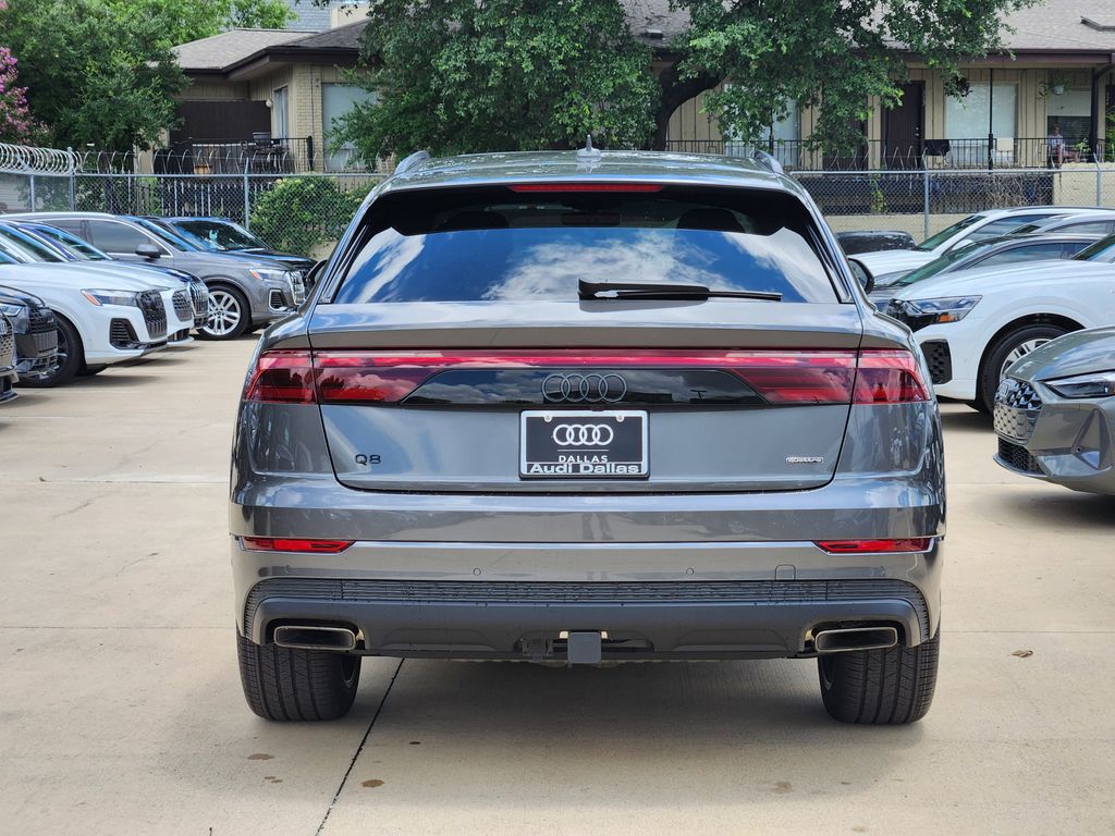 new 2025 Audi Q8 car, priced at $85,965