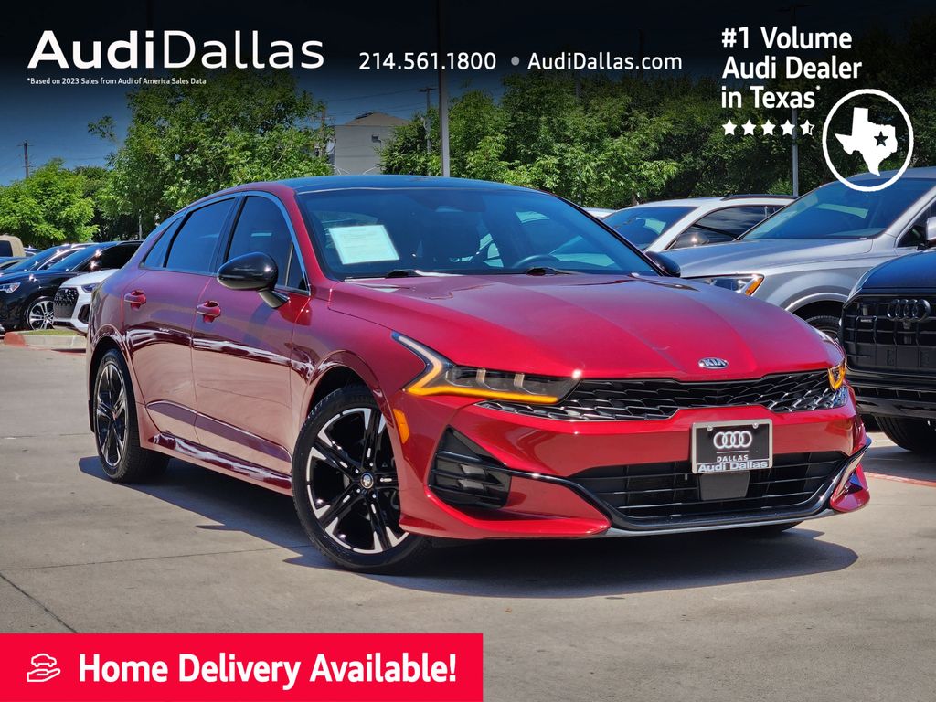 used 2021 Kia K5 car, priced at $25,851