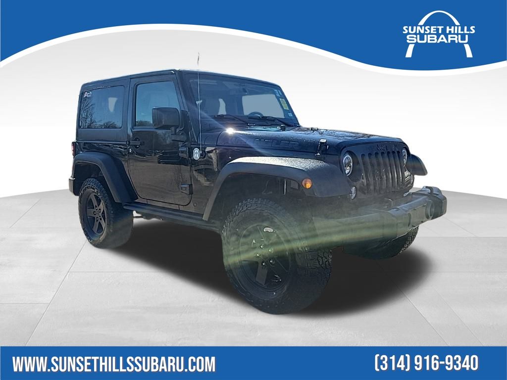 used 2016 Jeep Wrangler car, priced at $19,855