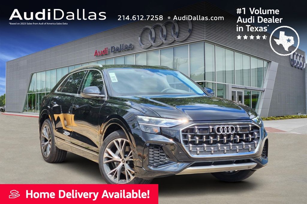 new 2025 Audi Q8 car, priced at $83,365