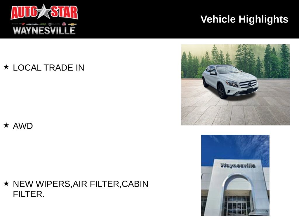 used 2017 Mercedes-Benz GLA car, priced at $16,800