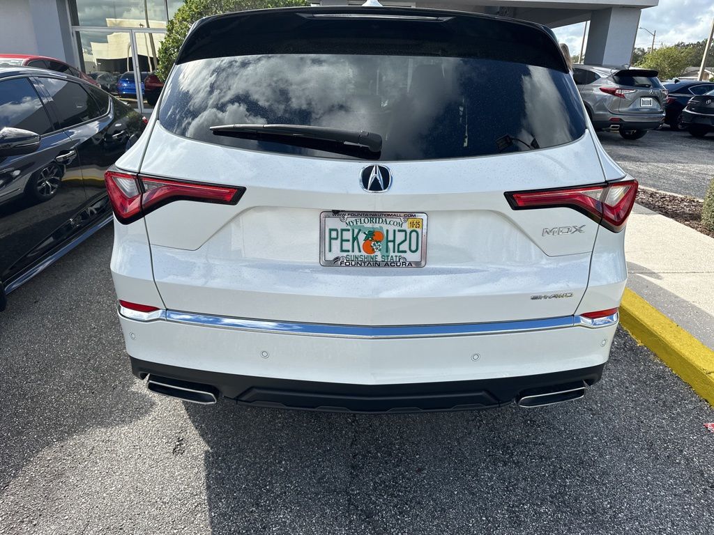 used 2022 Acura MDX car, priced at $42,000