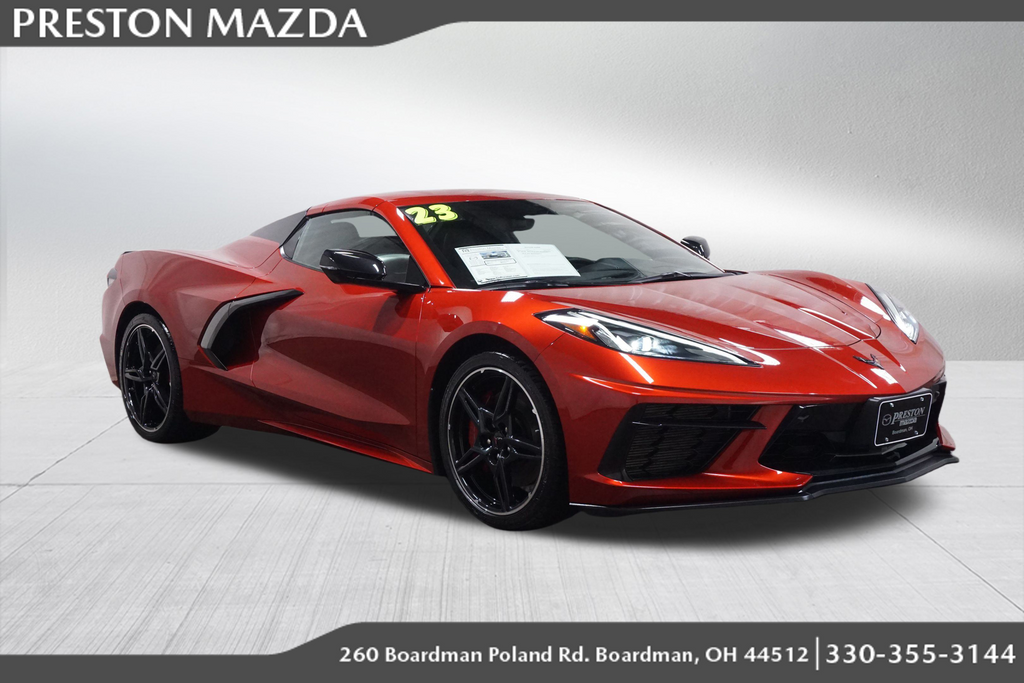 used 2023 Chevrolet Corvette car, priced at $80,599