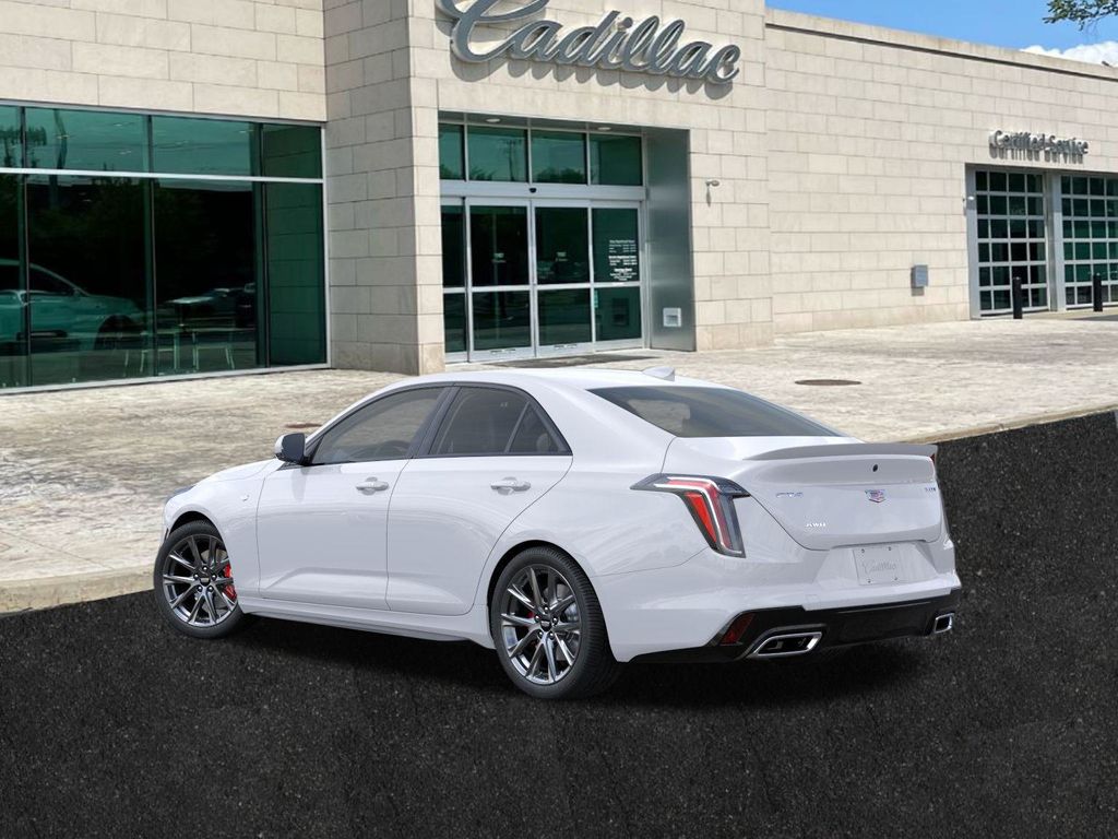 new 2025 Cadillac CT4 car, priced at $48,035