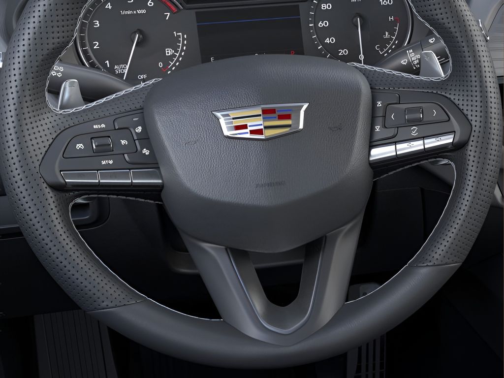 new 2025 Cadillac CT4 car, priced at $49,160